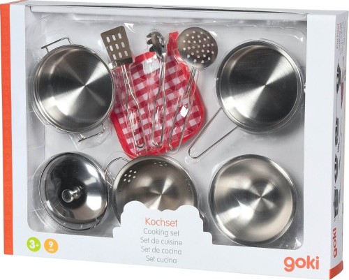 Kinderkochgeschirr verpackt