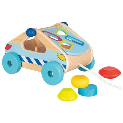 Holz Stapelspiel Steckspiel Sortierspiel Pädagogisches Spielzeug für Kinder ab 