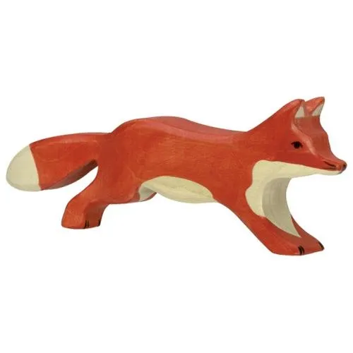 Fuchs und kleiner Fuchs | Europa 2 Tier-Paket | Arche Spielfiguren | Holztiger