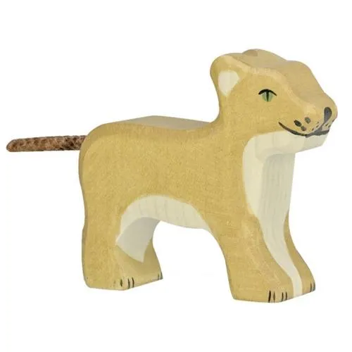 Löwe | Afrika 5 Tier-Paket | Arche Spielfiguren | Holztiger