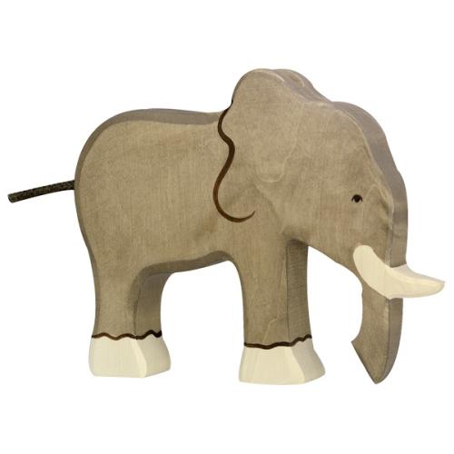 Spielzeug Elefant beweglich  H=ca 5 cm NEU Erzgebirge Holzfigur Holztier 
