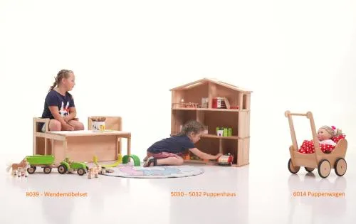 Kinderzimmer-Puppenhaus-Natur-Bio
