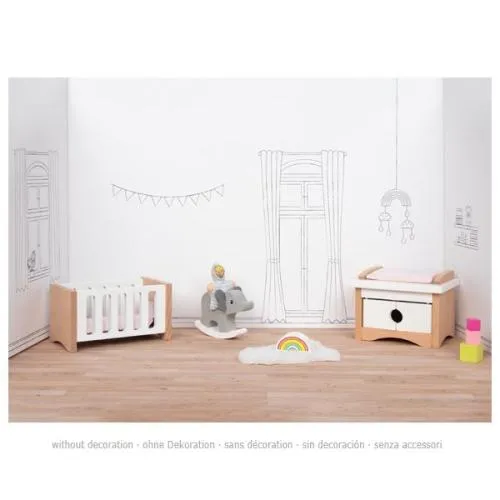Babyzimmer-Puppenmoebel-Puppenhausmoebel-GO 51500