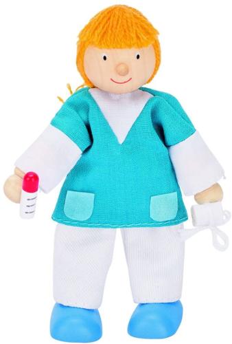 Goki Biegepuppe Krankenschwester | Puppen-Zubehör