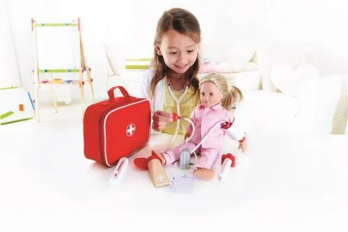 Kinder-Doktorset | Arzttasche | Doktor-Koffer | Lern-Spielzeug