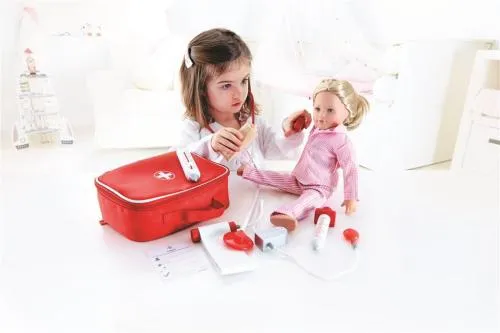Kinder-Doktorset | Arzttasche | Arzt-Koffer | Lern-Spielzeug für Ärzte