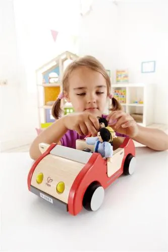 Familienauto | Puppenhausmöbel | Ergänzung für Puppenhaus | E3475