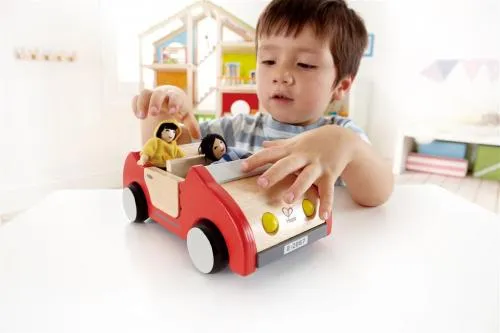 Familienauto | Puppenhausmöbel | Ergänzung für Puppenhaus | E3475