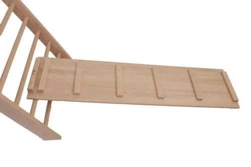 Massivholz-Rutsche-Kletterbrett-Hühnerleiter-turnen-krabbeln-klettern-Aktivspielzeug