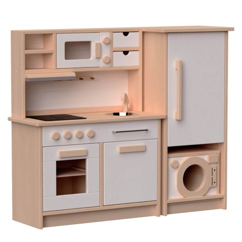 Preview: Set 1 - Mit Waschmaschine - weiß