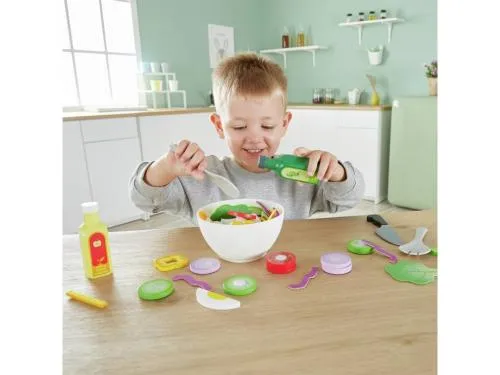 Kinder Gesunder Salat Set 39-teilig | Hape Lebensmittel E3174