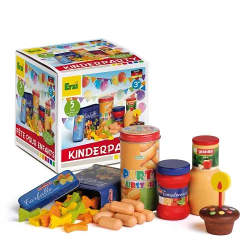 Geburtstag-Set-Kinder-Natur-Spielzeug! Spielzeug-Lebensmittel! Kaufladen-Zubehör! Kleinkind-Spielzeug! Party Zubehör