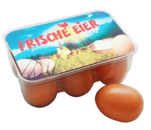 Kinderspielzeug Eier-Box - Kuchen backen – lecker – als nützliches Spielküchenzubehör oder für den Kaufladen als Kaufladenzubehör