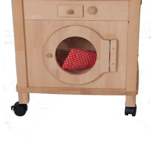Detailaufnahme Waschmaschine mit Wäsche von Cinderella Küche