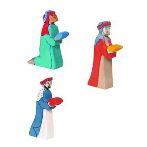 Krippenfiguren Set Heilige Drei Könige, Modell 2