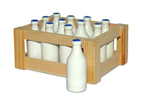 Kinder-Kaufmannsladen-Zubehör-Milchflasche