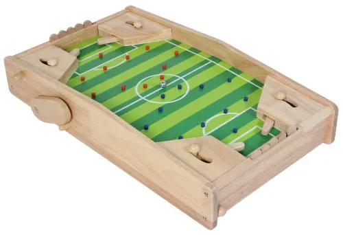 Flipper-Holz-Gesellschaftsspiel-Fußball