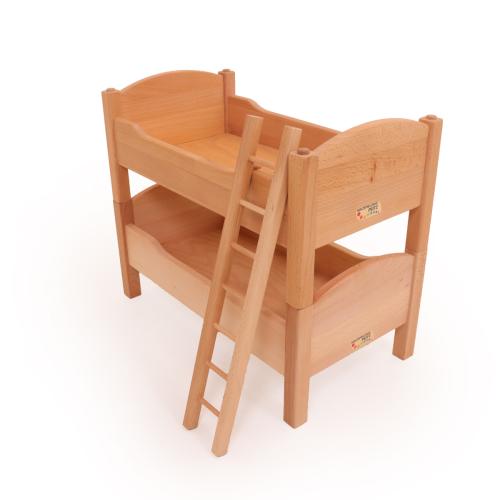 Natur Holz puppenleiter für Puppenbett