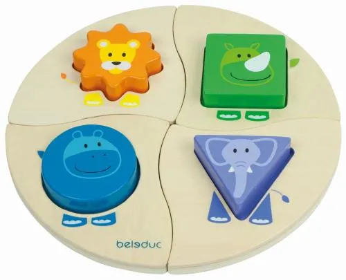 Baby Lernspielzeug | 8-tlg. Puzzle | Legespiel