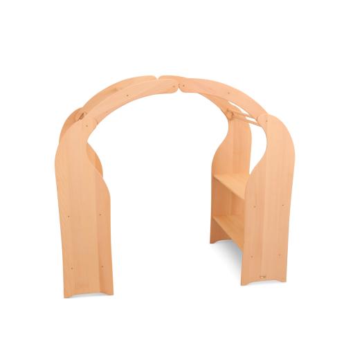 Spielständer Holz Weihnachten Natur 