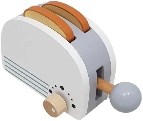Toaster Set aus Holz - 3-teilig - Toaster mit Funktion wie in echt