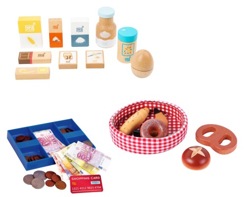 baeckerei-set mit viel zubehoer