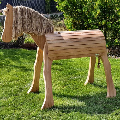 Schweif, Mähne & Haltegriff für Outdoor Holzpferd