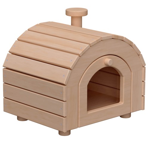 Pizzaofen aus Buche Vollholz