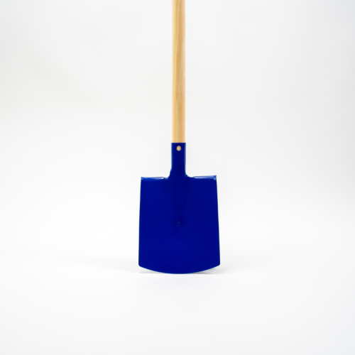 Kinder-Spaten mit Holzstiel BLAU | Metallspaten | Kinder-Garten TK-31724
