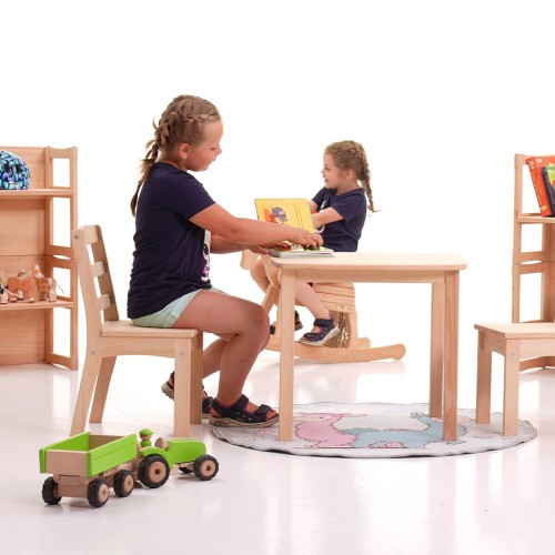 Kindetisch Stuhl Set aus Massivholz