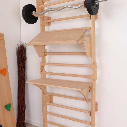 Klimmzugbrett & Laptoptisch 2in1Trainingsboard | Kletterbrett & Schreibtisch | Garderobe | 8110-K