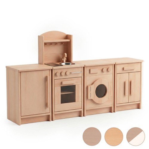 Küchen Set 5 aus Massivholz