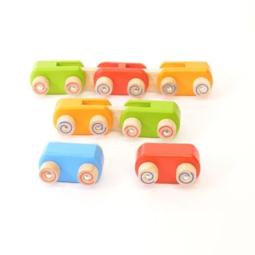 Bio-Babyspielzeug – Feinmotorik fördern – pädagogisches Spielzeug – Waldorf geeignet – Kugelbahn Peitz