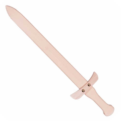 Holzschwert-Langes-Schwert-Zweihaender-Messer--Spielzeugschwert-Kinder-Ritter-Schwert-aus-massivem-Holz-Mittelalter-Spielzeug-Wikinger-Schwert