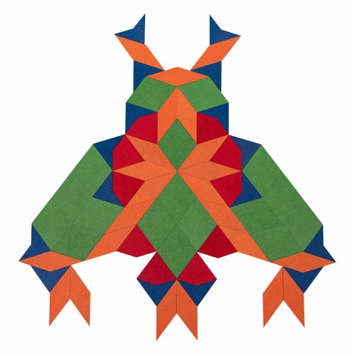 LegeART Legespiel aus Holz mit großem Eulen-Motiv