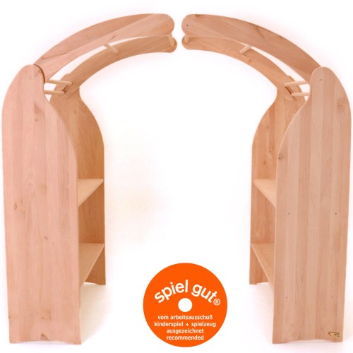 Spielständer Mia für Kleinkinder aus Massivholz