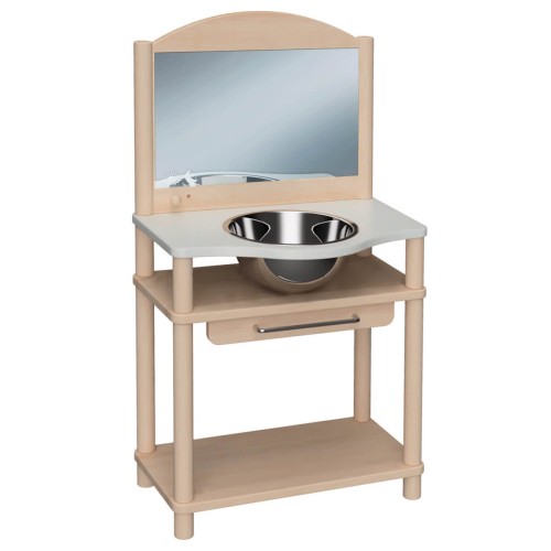 Montessori Waschtisch aus Massivholz