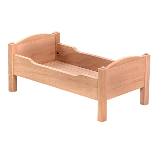 Puppenbett aus Buche Vollholz