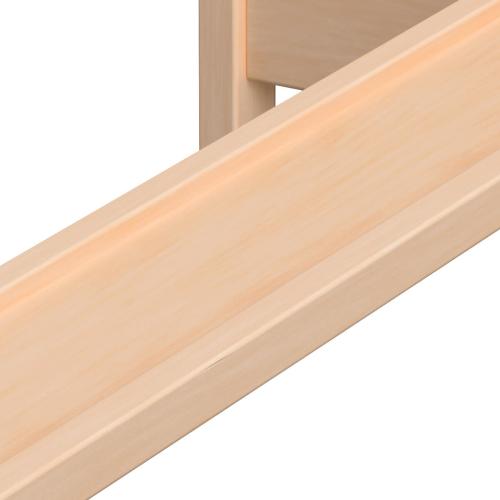 Rutschbrett Detail - Holz