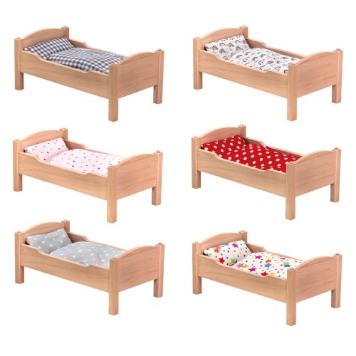 Puppenbettwäsche 3-teilig