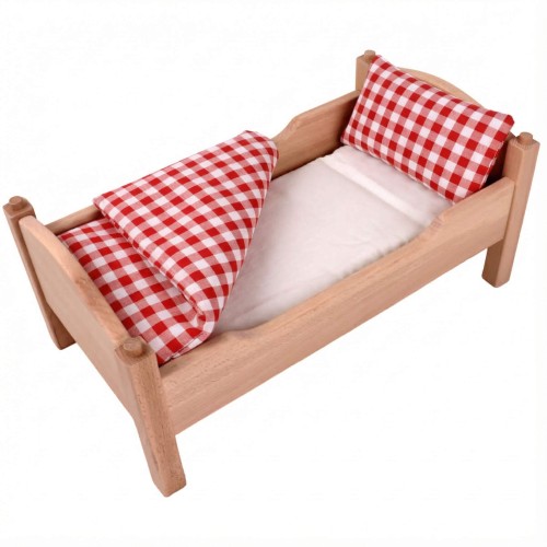 Preview: Bettzeug 3-teilig mit Matratze, Decke & Kissen