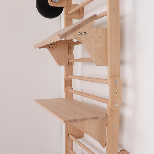 Klimmzugbrett & Laptoptisch 2in1Trainingsboard | Kletterbrett & Schreibtisch | Garderobe | 8110-K