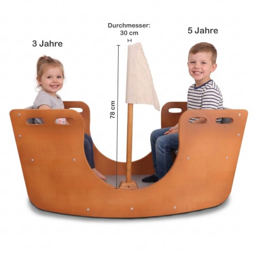 Schiffschaukel Abmessungen