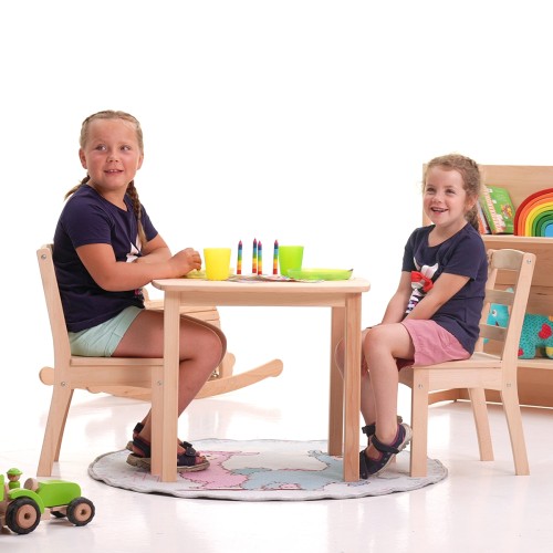 Sitzgruppe Kinder Montessori Tisch
