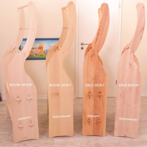 Preview: Einseitiger Buche-Spielständer 