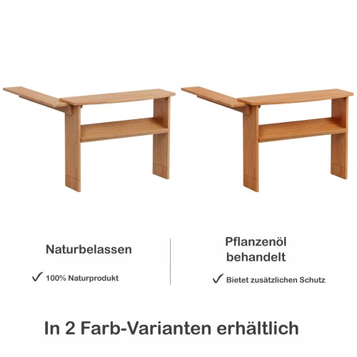 Kinder Spieltheke Erle - In 2 Varianten - natur und Pflanzenöl behandelt