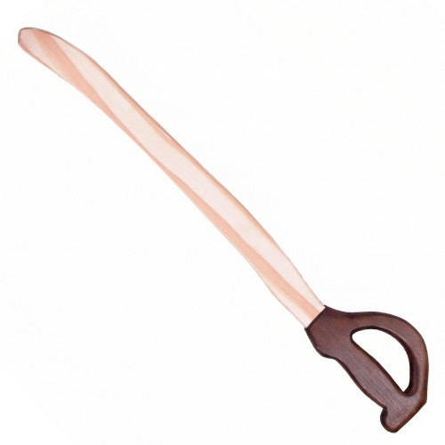 Säbel-Krummschwert- Messer- Spielzeugschwert-Kinder-Ritter-Schwert aus massivem Holz | Mittelalter-Spielzeug | Wikinger-Schwert, Piraten-Säbel