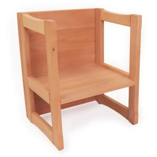 Kinder-Stapelstuhl - Bio-Holzmöbel – Kinderzimmermöbel – Massivholz – Kindergartenmöbel – Kindergarten-Stuhl