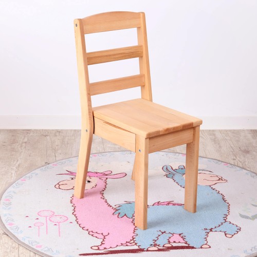 Stuhl für Kindersitzgruppe aus Holz