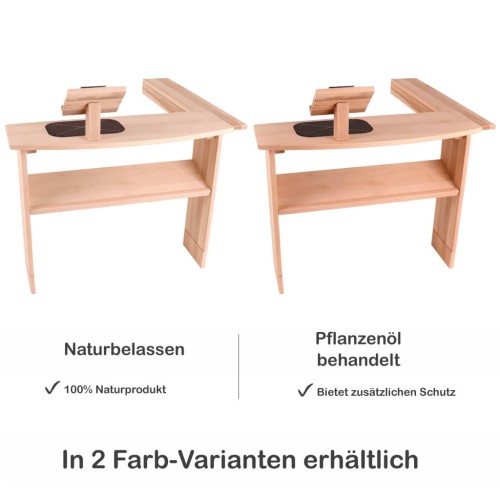 Kinder Spieltheke Buche - In 2 Varianten - natur und Pflanzenöl behandelt